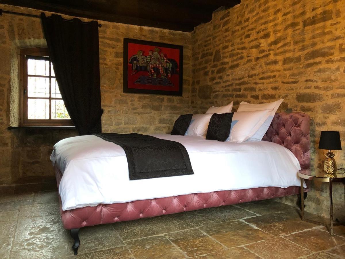 Bed and Breakfast Domaine De Monplaisir Caylus Exterior foto