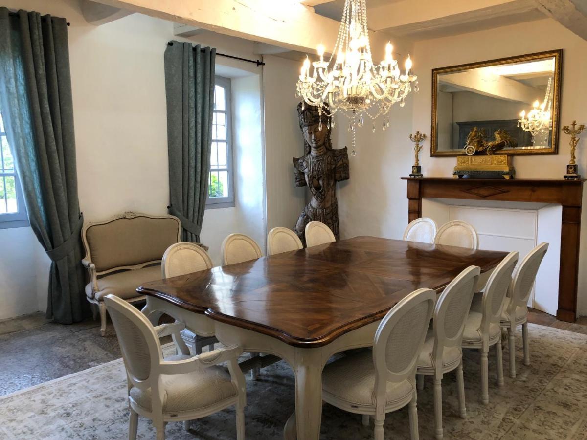 Bed and Breakfast Domaine De Monplaisir Caylus Exterior foto