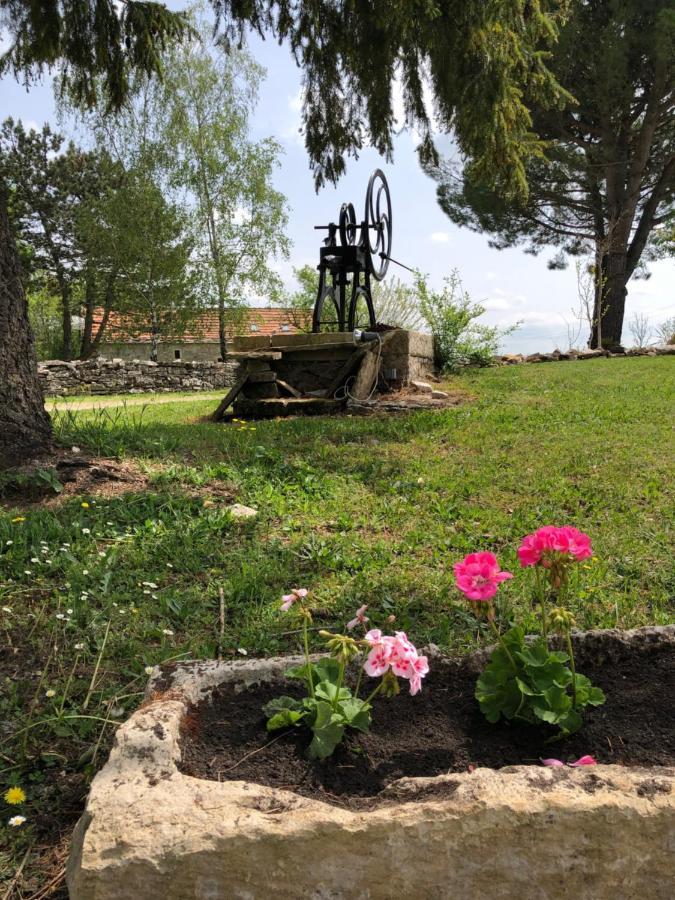 Bed and Breakfast Domaine De Monplaisir Caylus Exterior foto